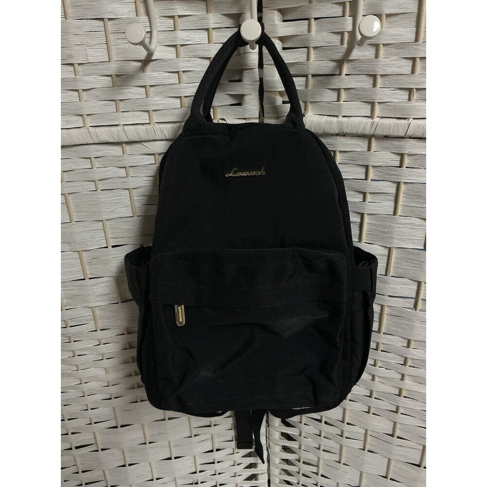Lovevook 12” Backpack w/ USB & Multiple Pockets, Gold Zipper‎